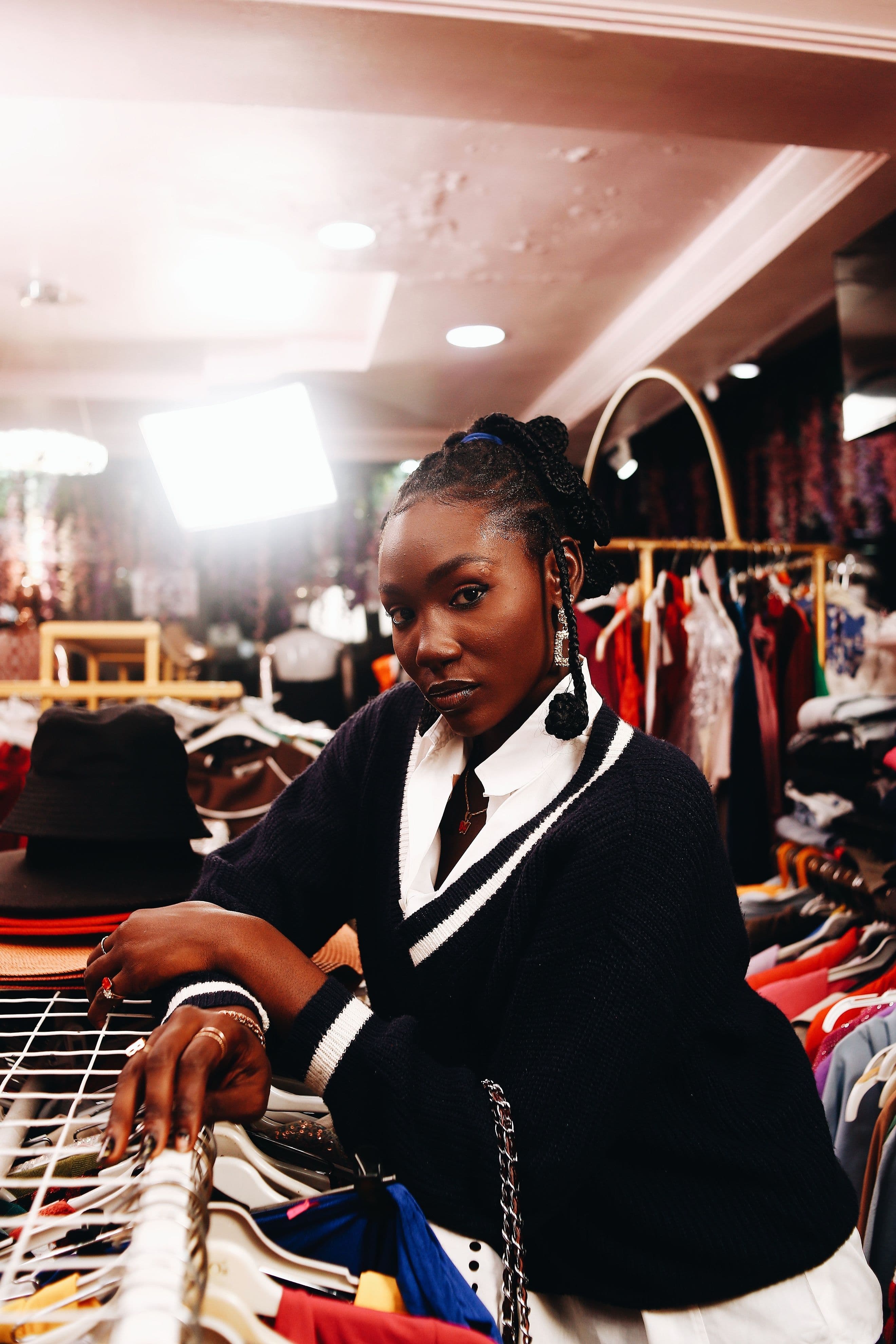 Nigerian shopper